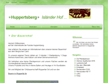 Tablet Screenshot of a-huppertsberg.de